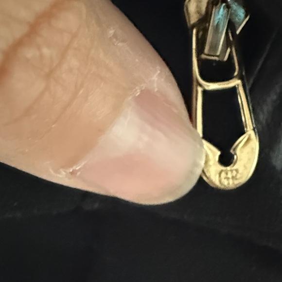 Gianfranco Ferré Vintage Black Dress Wide Structured Collar Wool Blend Tailored - Picture 5 of 9